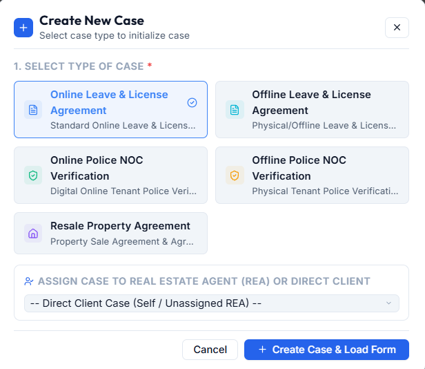 Select Service Screenshot